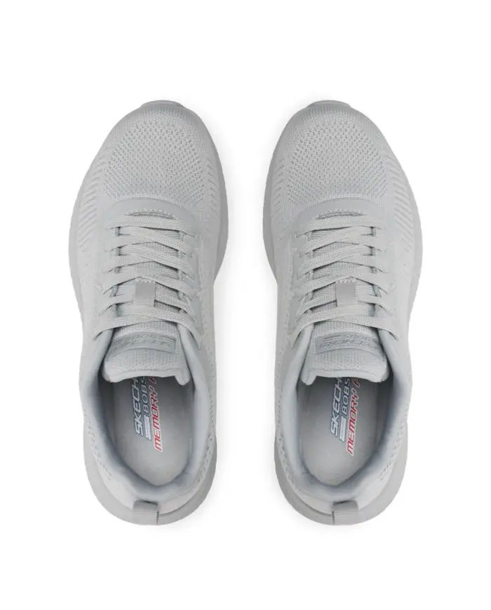 Skechers Damskie Sneakersy Bobs Squad Chaos Face Off 117209LTGY Szary | Sklep Monotox