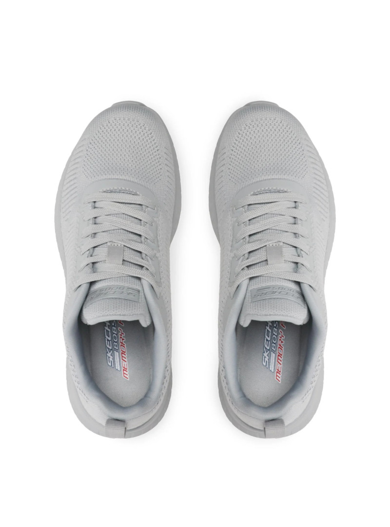 Skechers Damskie Sneakersy Bobs Squad Chaos Face Off 117209LTGY Szary | Sklep Monotox