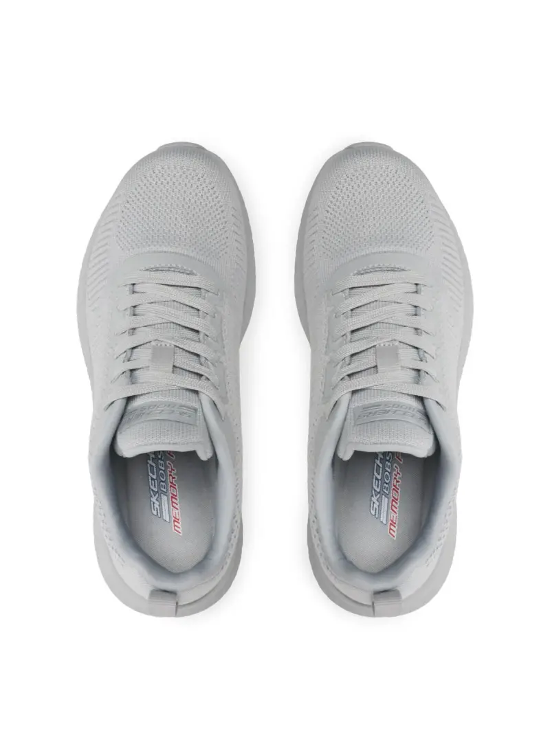 Skechers Damskie Sneakersy Bobs Squad Chaos Face Off 117209LTGY Szary | Sklep Monotox