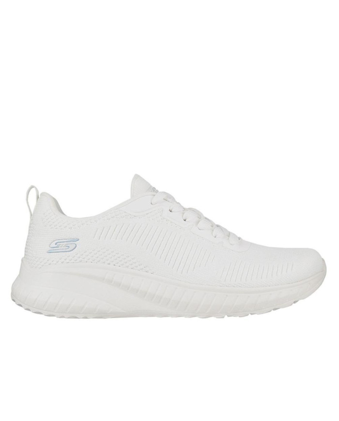 Skechers Damskie Sneakersy Bobs Squad Chaos Face Off 117209OFWT Biały | Sklep Monotox