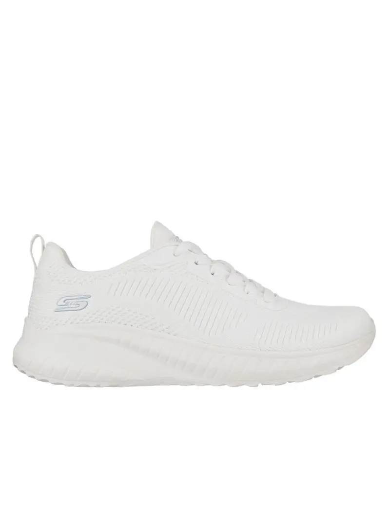Skechers Damskie Sneakersy Bobs Squad Chaos Face Off 117209OFWT Biały | Sklep Monotox