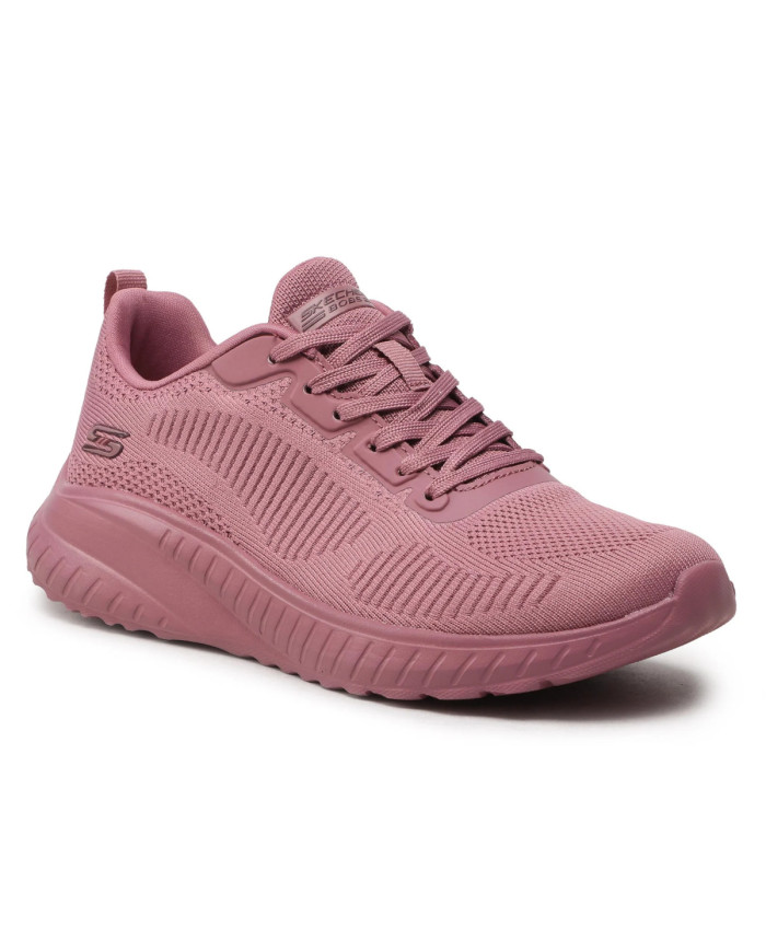 Skechers Damskie Sneakersy Bobs Squad Chaos Face Off 117209RAS Różowy | Sklep Monotox