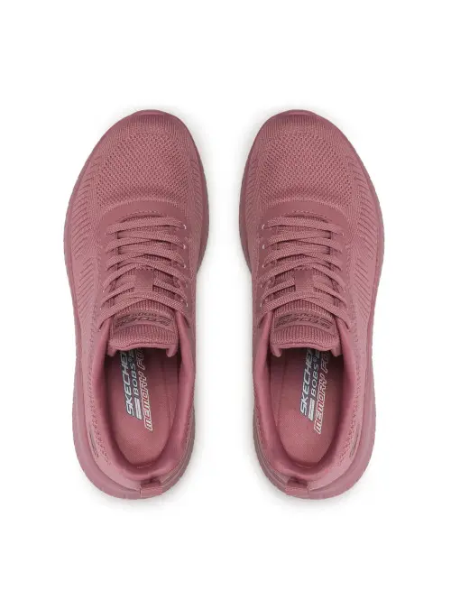 Skechers Damskie Sneakersy Bobs Squad Chaos Face Off 117209RAS Różowy | Sklep Monotox