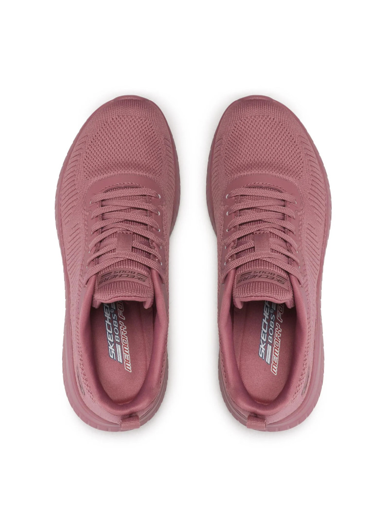 Skechers Damskie Sneakersy Bobs Squad Chaos Face Off 117209RAS Różowy | Sklep Monotox