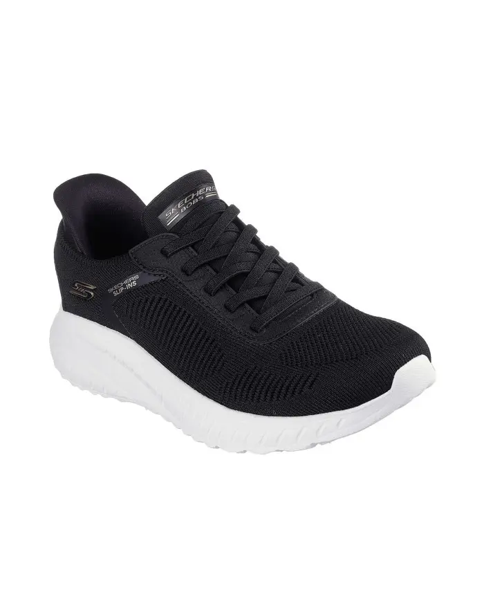 Skechers Damskie Sneakersy Bobs Squad Chaos Current Muse 117497BLK Czarny | Sklep Monotox