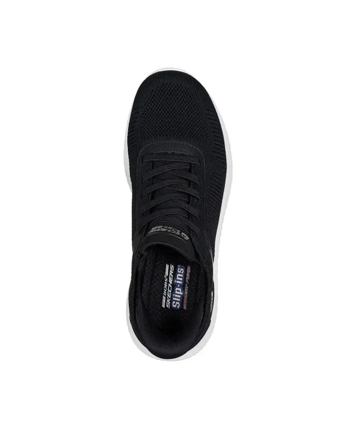 Skechers Damskie Sneakersy Bobs Squad Chaos Current Muse 117497BLK Czarny | Sklep Monotox
