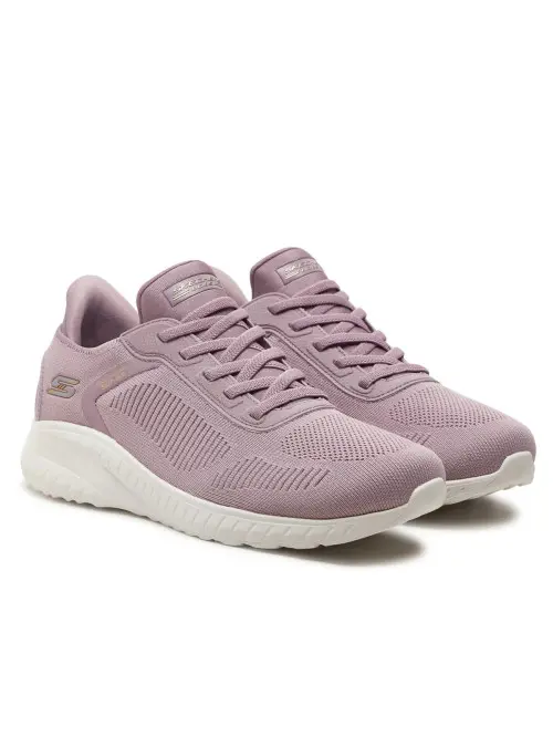 Skechers Damskie Sneakersy Bobs Squad Chaos Current Muse 117497LAV Różowy | Sklep Monotox