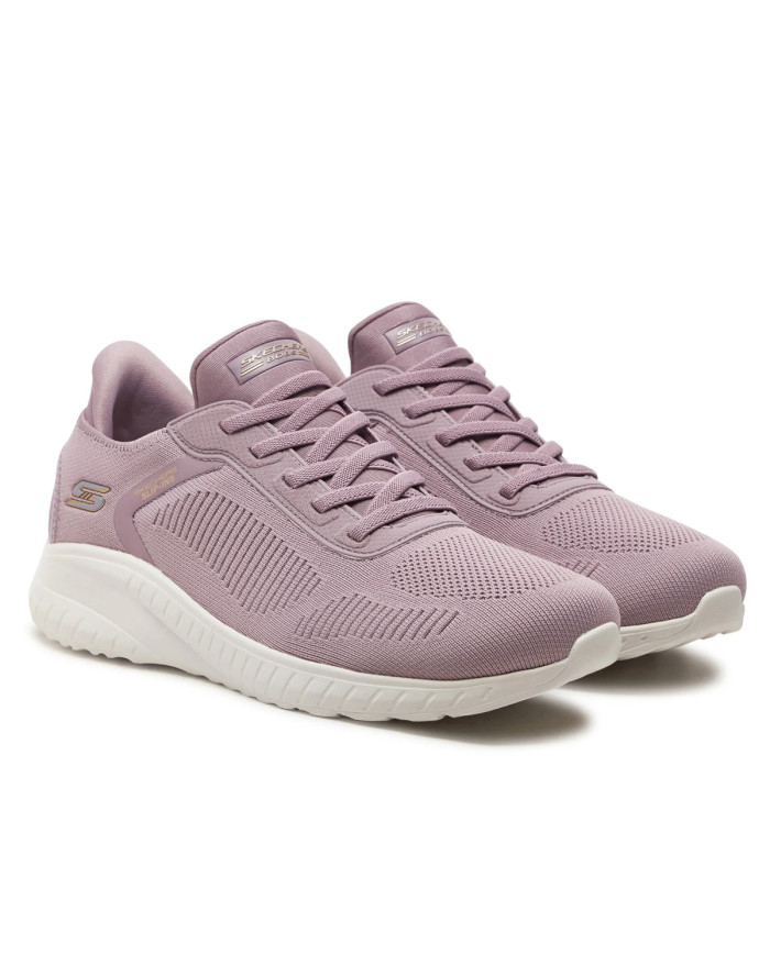 Skechers Damskie Sneakersy Bobs Squad Chaos Current Muse 117497LAV Różowy | Sklep Monotox