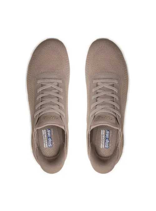 Skechers Damskie Sneakersy Bobs Squad Chaos Current Muse 117497TPE Beżowy | Sklep Monotox