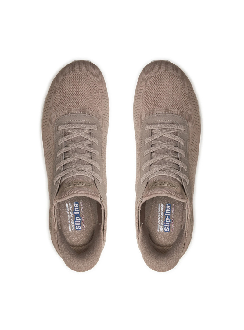 Skechers Damskie Sneakersy Bobs Squad Chaos Current Muse 117497TPE Beżowy | Sklep Monotox