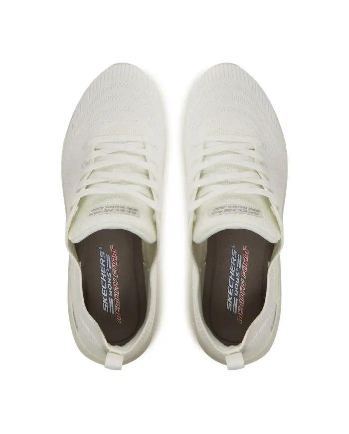 Skechers Damskie Sneakersy BOBS B Flex Lo Graceful Stride 117591WHT Biały | Sklep Monotox