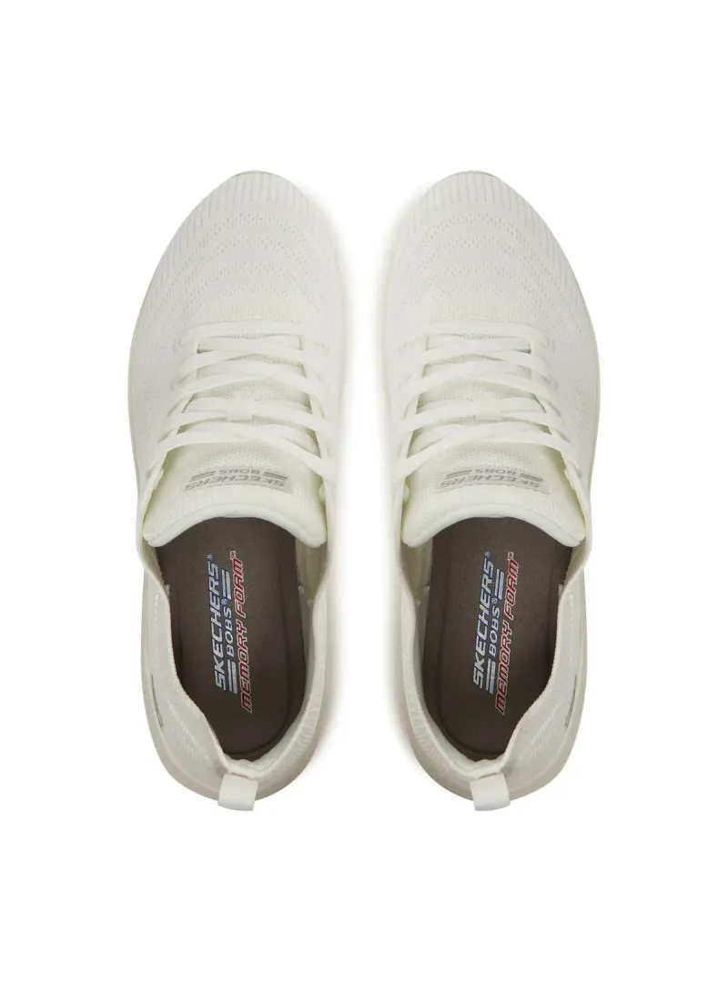 Skechers Damskie Sneakersy BOBS B Flex Lo Graceful Stride 117591WHT Biały | Sklep Monotox