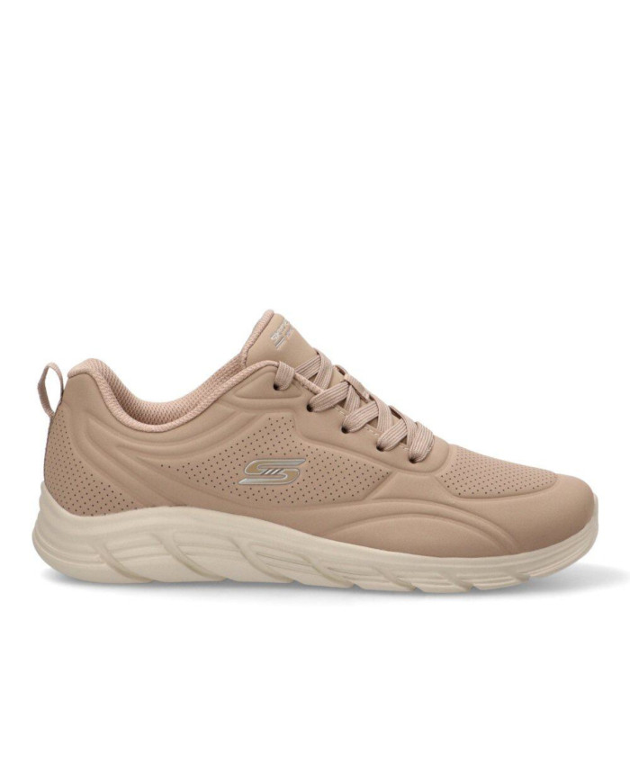 Skechers Damskie Sneakersy Bobs B Flex Lo 117715TAN Cool Ease 117715TAN Beżowy | Sklep Monotox
