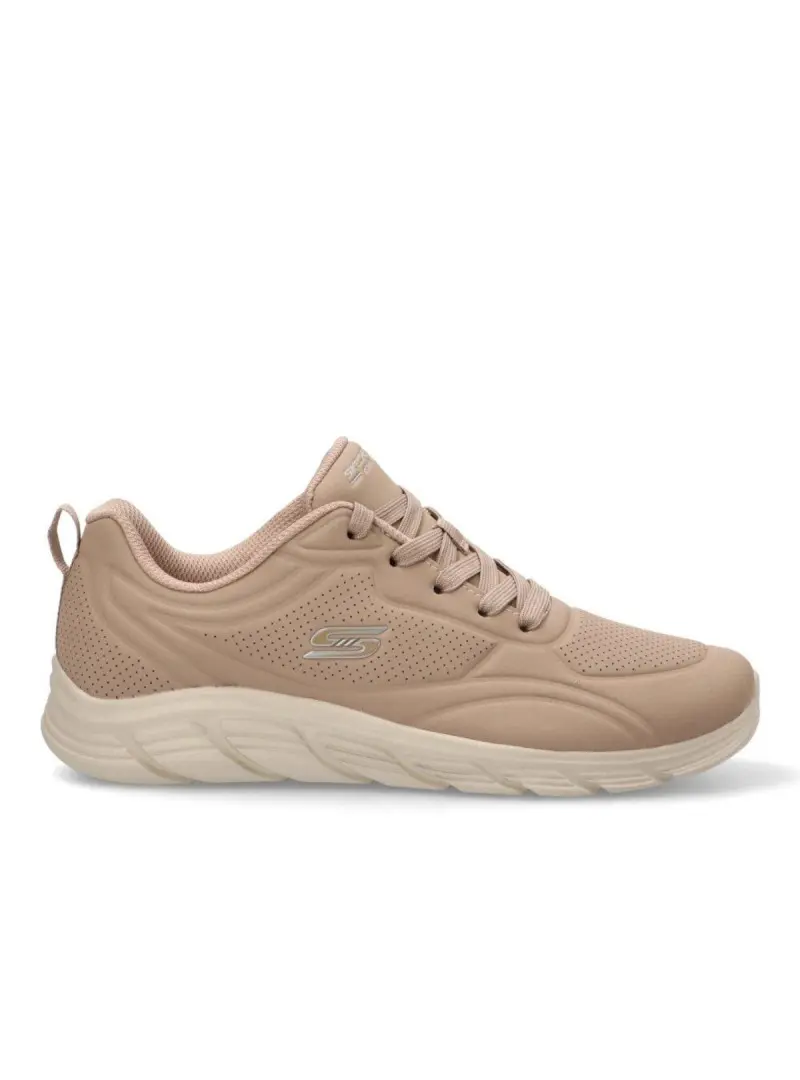 Skechers Damskie Sneakersy Bobs B Flex Lo 117715TAN Cool Ease 117715TAN Beżowy | Sklep Monotox
