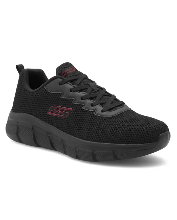 Skechers Męskie Sneakersy Bobs B Flex Chill Edge 118106BBK Czarny | Sklep Monotox