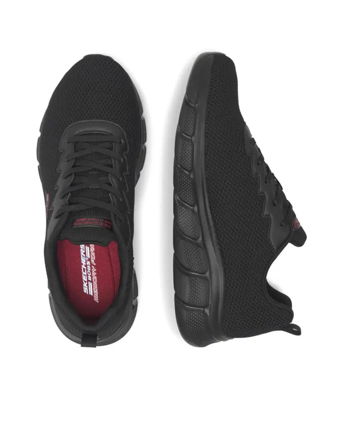 Skechers Męskie Sneakersy Bobs B Flex Chill Edge 118106BBK Czarny | Sklep Monotox