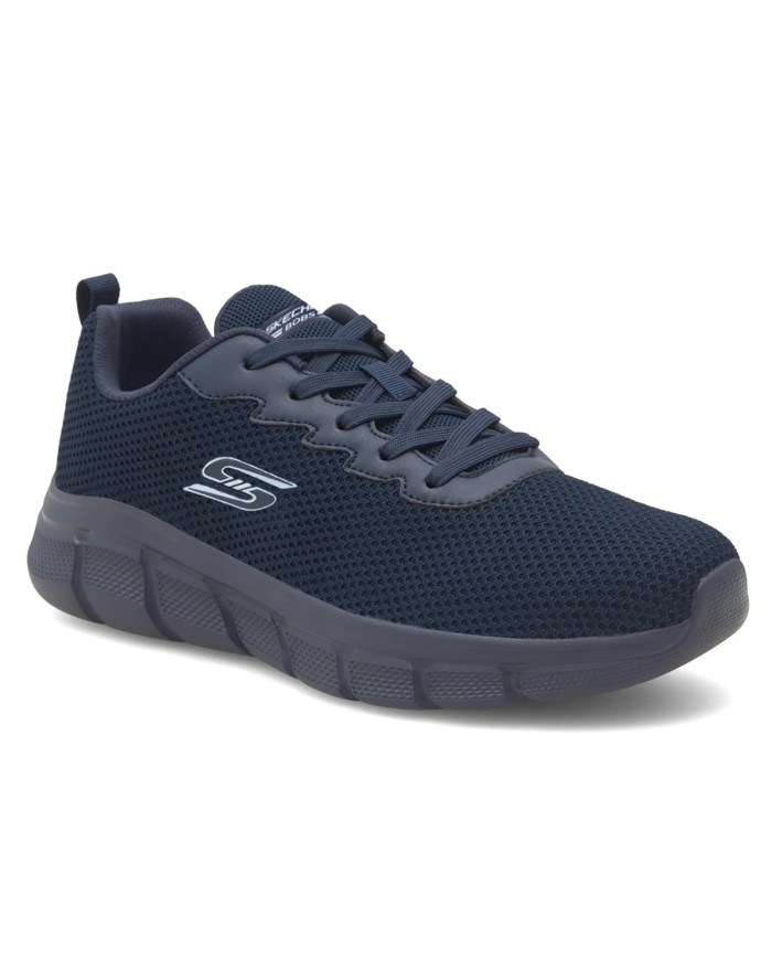 Skechers Męskie Sneakersy Bobs B Flex Chill Edge 118106NVY Granatowy | Sklep Monotox