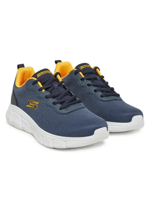 Skechers Męskie Sneakersy Bobs B Flex Icy Edge 118109NVY Granatowy | Sklep Monotox