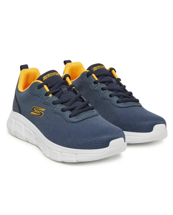 Skechers Męskie Sneakersy Bobs B Flex Icy Edge 118109NVY Granatowy | Sklep Monotox