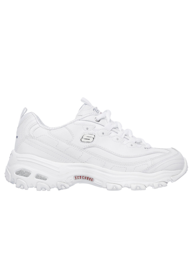 Skechers Damskie Sneakersy Dlites Fresh Start 11931WNVR Biały | Sklep Monotox