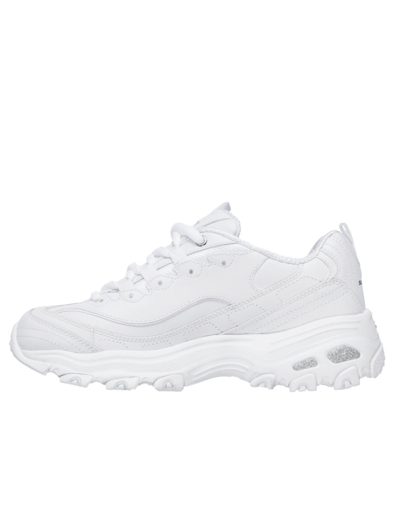 Skechers Damskie Sneakersy Dlites Fresh Start 11931WNVR Biały | Sklep Monotox