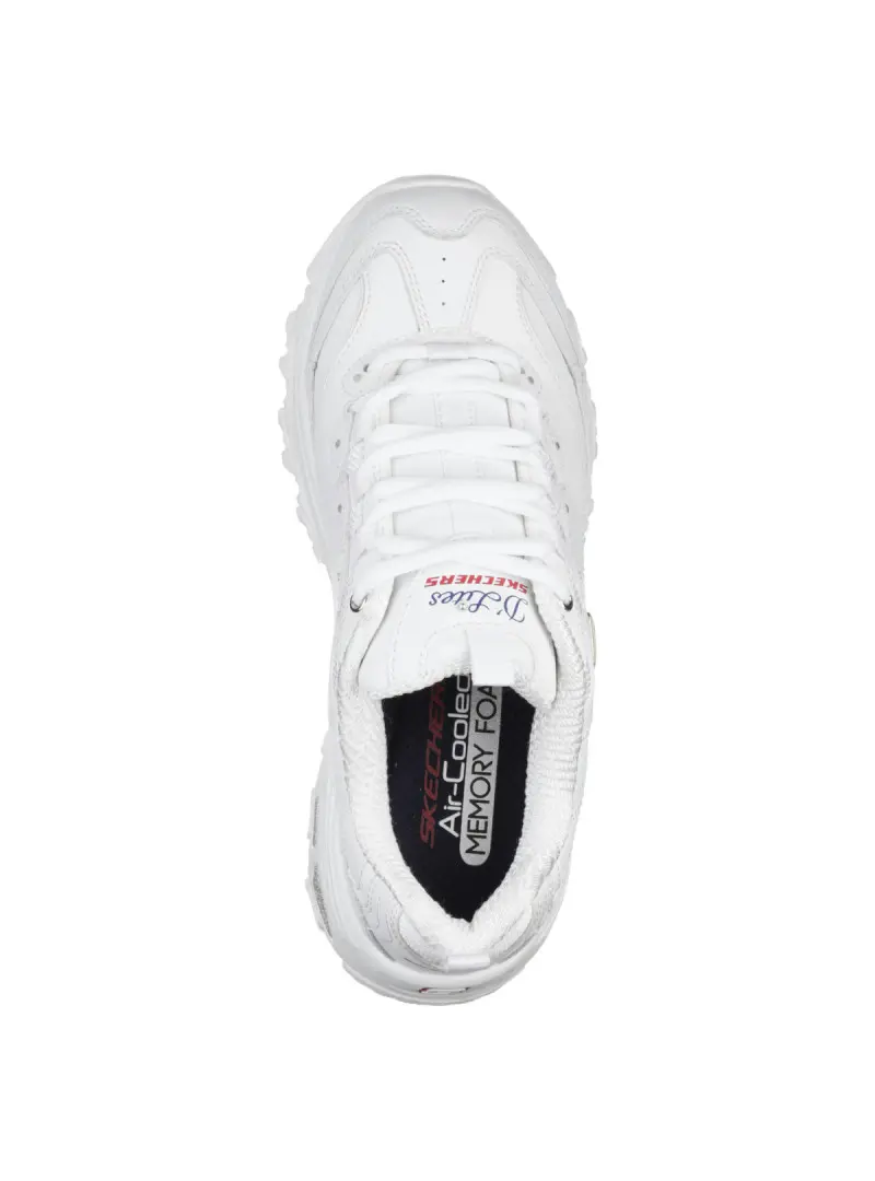 Skechers Damskie Sneakersy Dlites Fresh Start 11931WNVR Biały | Sklep Monotox