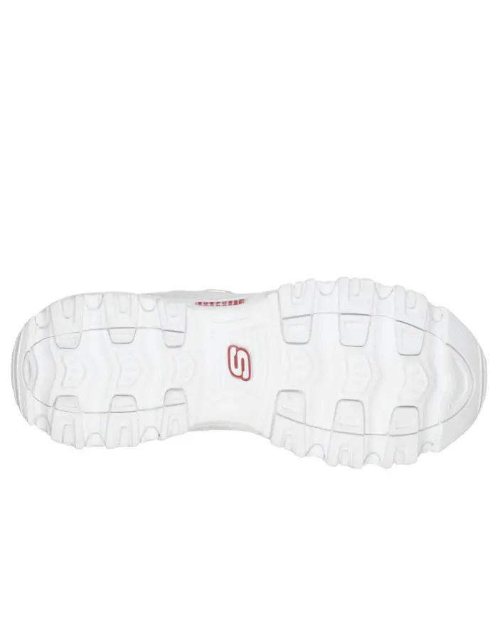 Skechers Damskie Sneakersy Dlites Fresh Start 11931WNVR Biały | Sklep Monotox