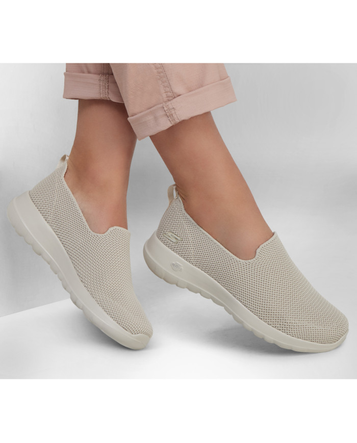 Skechers Damskie Sneakersy Go Walk Joy Sensational Day 124187TPE Beżowy | Sklep Monotox