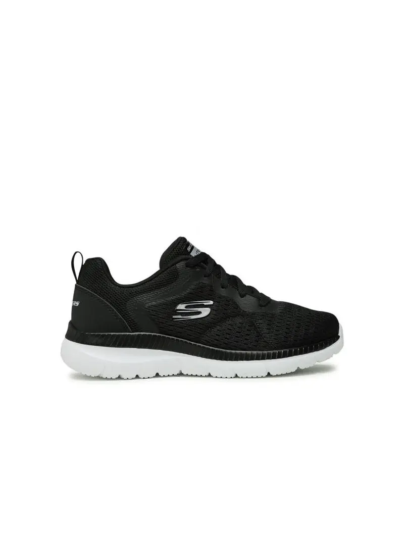 Skechers Damskie Sneakersy Bountiful Quick Path 12607BKW Czarny | Sklep Monotox