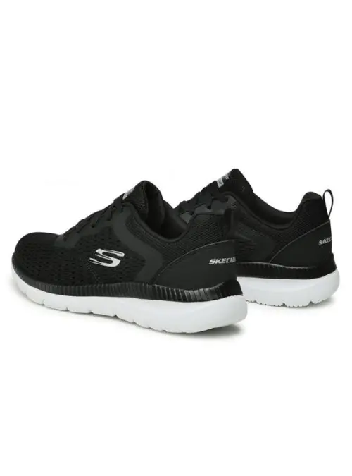 Skechers Damskie Sneakersy Bountiful Quick Path 12607BKW Czarny | Sklep Monotox