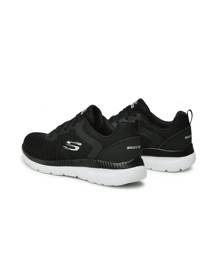 Skechers Damskie Sneakersy Bountiful Quick Path 12607BKW Czarny | Sklep Monotox