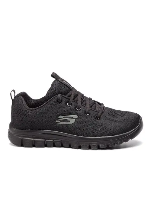 Skechers Damskie Sneakersy Graceful Get Connected 12615WBBK Czarny | Sklep Monotox