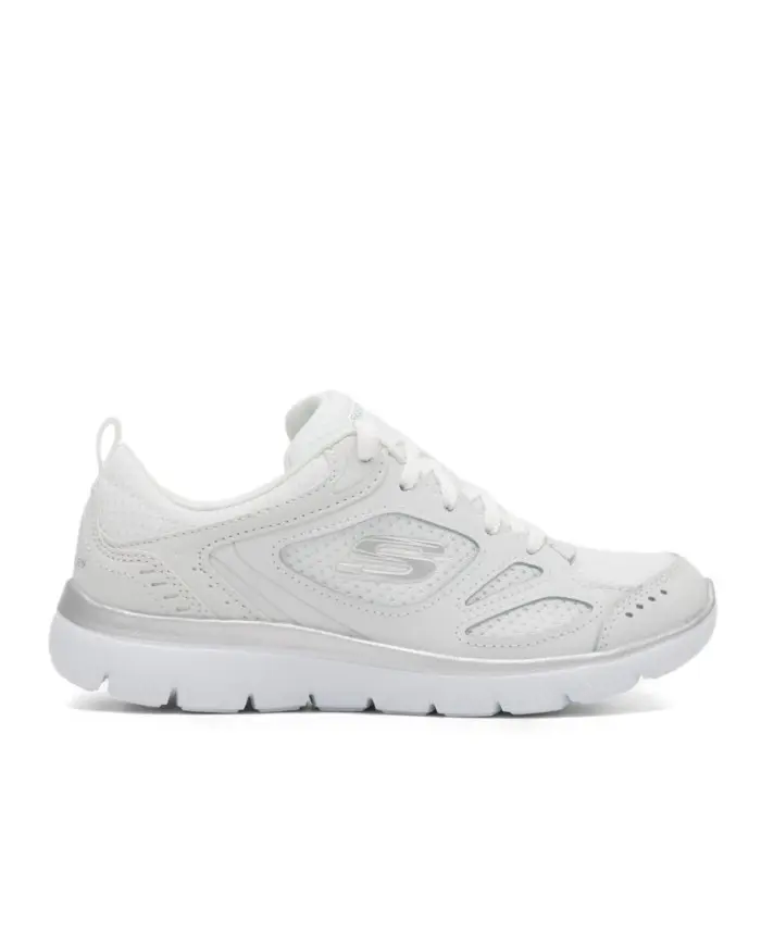Skechers Damskie Sneakersy Summits Suited 12982WSL Biały | Sklep Monotox