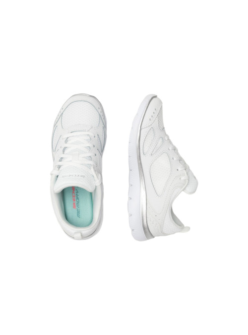 Skechers Damskie Sneakersy Summits Suited 12982WSL Biały | Sklep Monotox