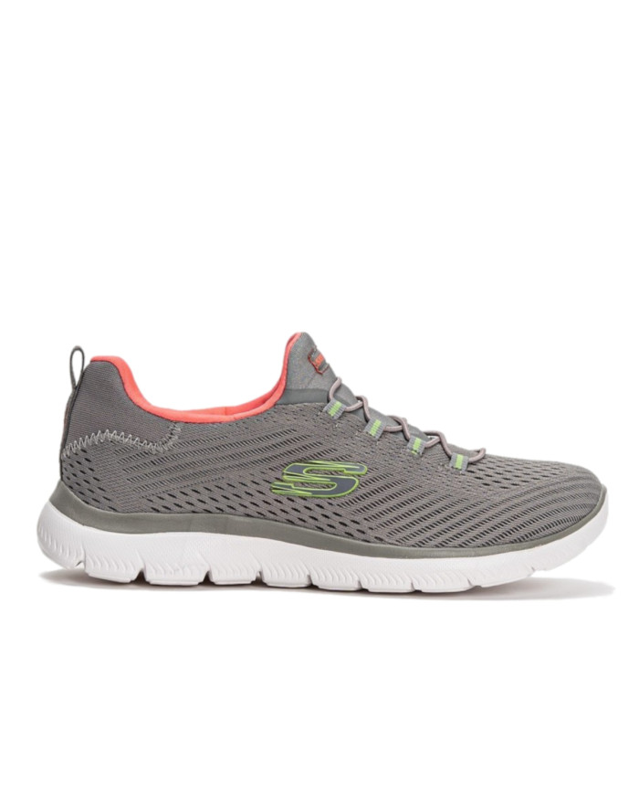 Skechers Damskie Sneakersy Summits Fast Attraction 149036GYHP Szary | Sklep Monotox