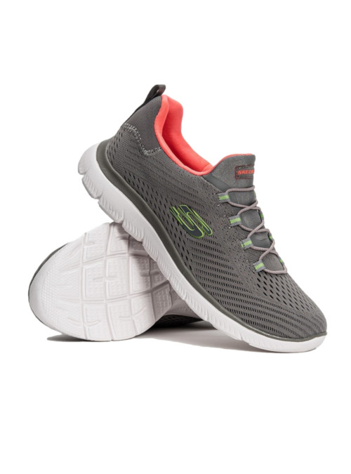 Skechers Damskie Sneakersy Summits Fast Attraction 149036GYHP Szary | Sklep Monotox