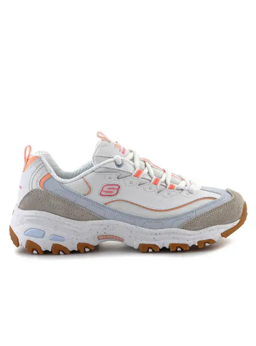 Skechers Damskie Sneakersy Dlites Bold Views 149589NTMT Beżowy | Sklep Monotox