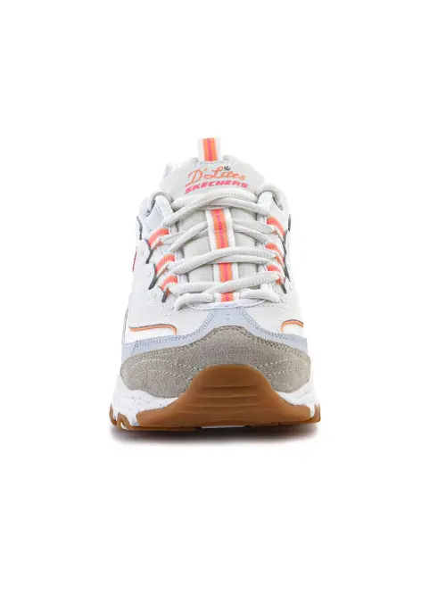 Skechers Damskie Sneakersy Dlites Bold Views 149589NTMT Beżowy | Sklep Monotox