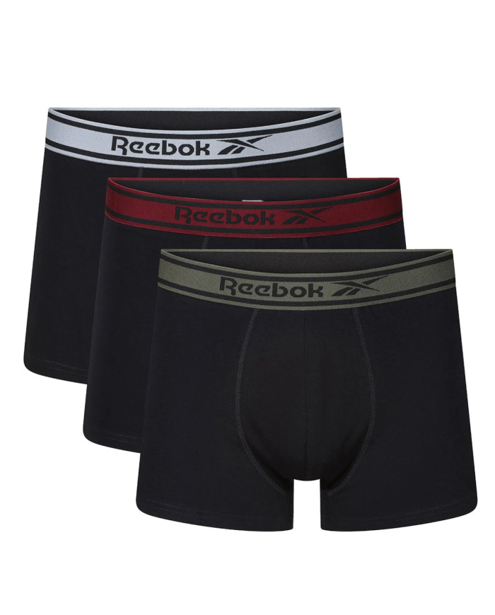 Reebok Męskie Męska Bielizna Trunks Chesley 150433PKA Czarny | Sklep Monotox