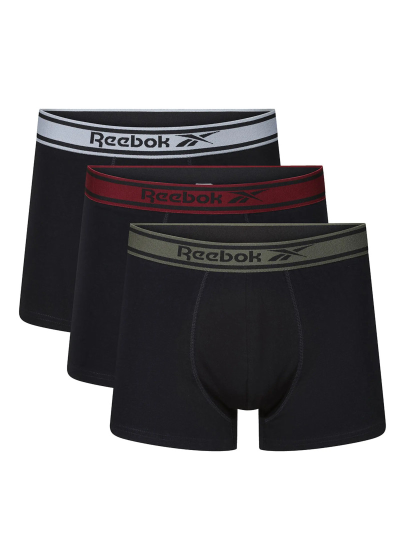 Reebok Męskie Męska Bielizna Trunks Chesley 150433PKA Czarny | Sklep Monotox