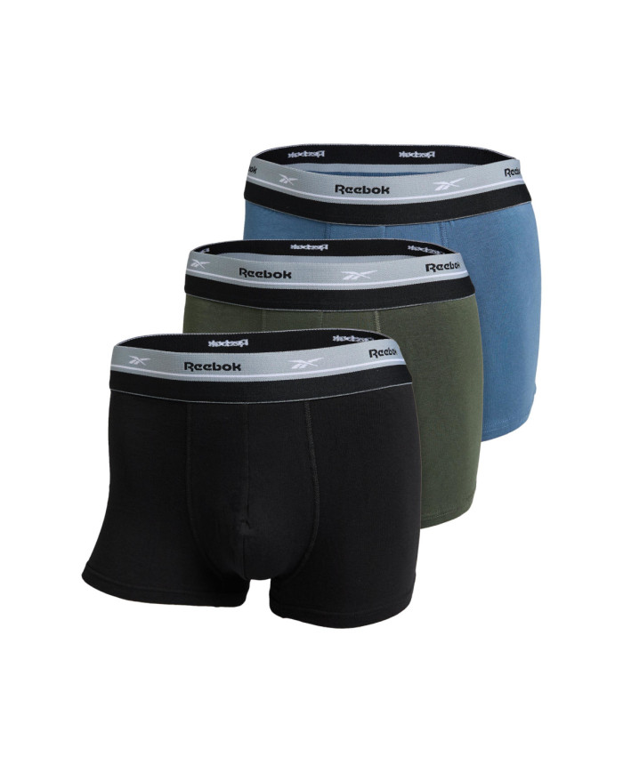 Reebok Męska Bielizna Rbk Trunks Mika 151023PKA Wielokolorowy | Sklep Monotox