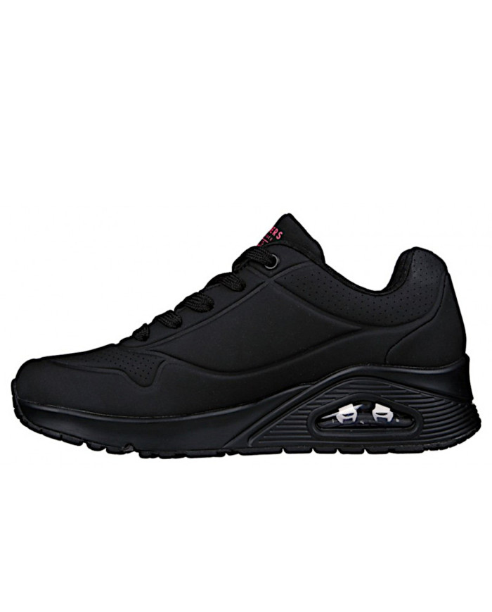 Skechers Damskie Sneakersy Uno Highlight Love 177981BKMT Czarny | Sklep Monotox