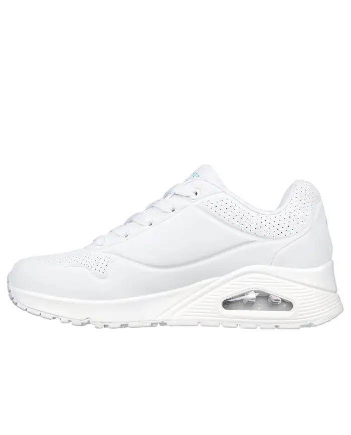 Skechers Damskie Sneakersy Uno Highlight Love 177981WMLT Biały | Sklep Monotox