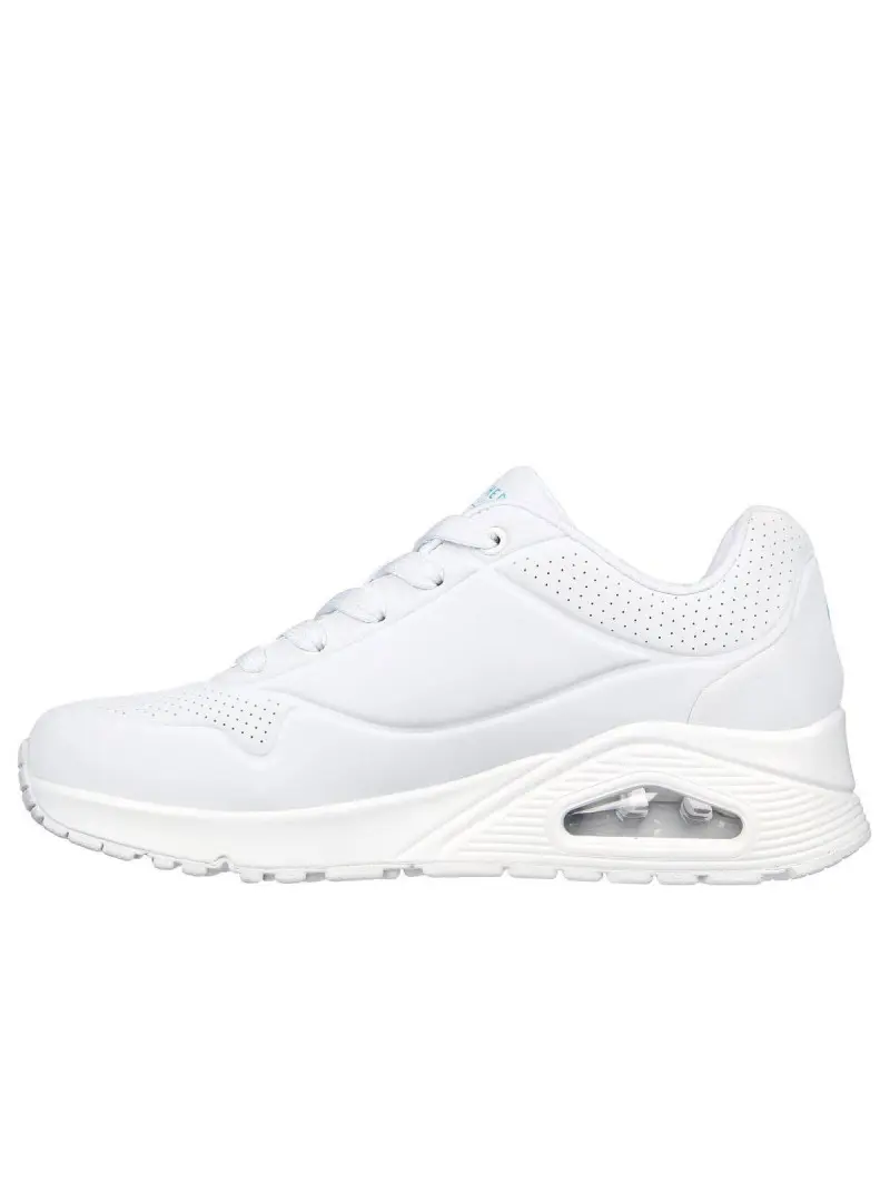 Skechers Damskie Sneakersy Uno Highlight Love 177981WMLT Biały | Sklep Monotox