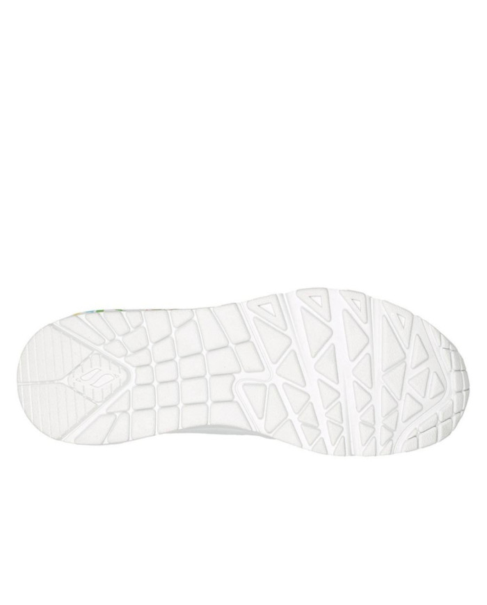 Skechers Damskie Sneakersy Uno Highlight Love 177981WMLT Biały | Sklep Monotox