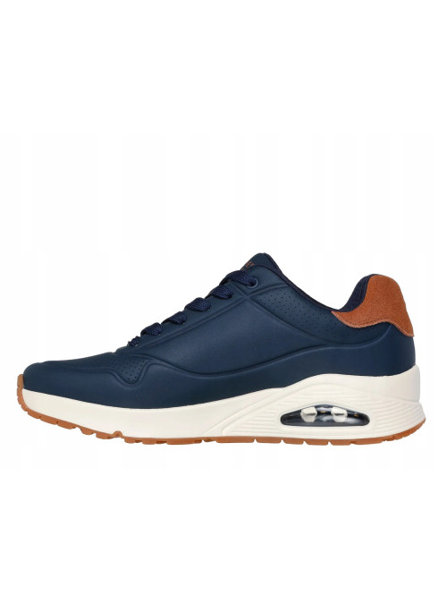 Skechers Męskie Sneakersy Uno Suited On Air 183004NVY Granatowy | Sklep Monotox