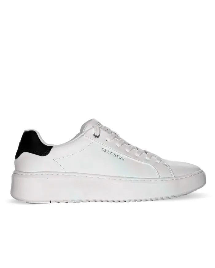 Skechers Męskie Sneakersy Court Break Suit Sneaker 183175WHT Biały | Sklep Monotox