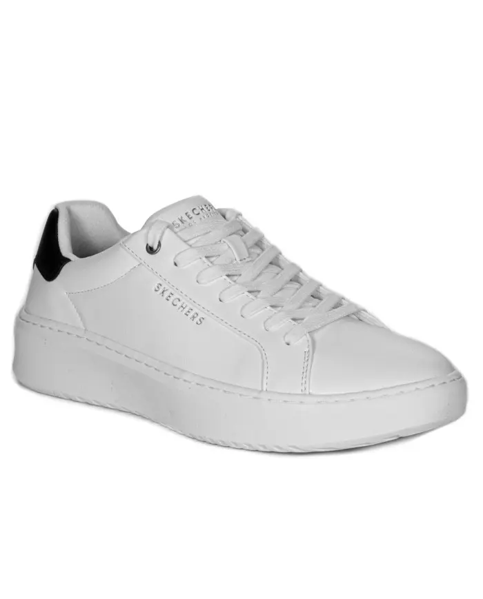 Skechers Męskie Sneakersy Court Break Suit Sneaker 183175WHT Biały | Sklep Monotox