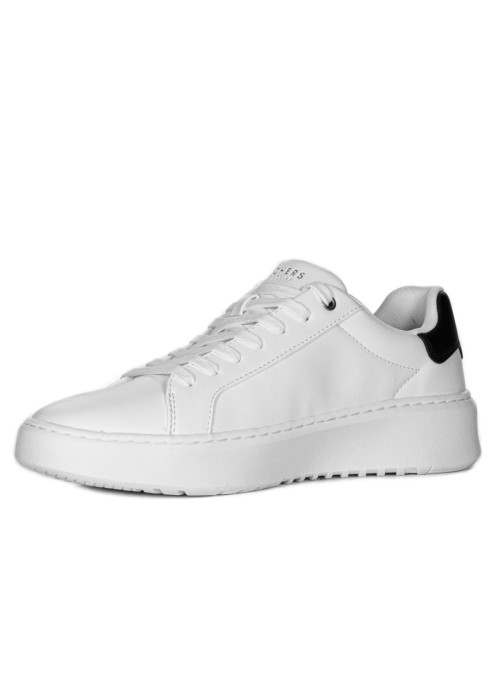 Skechers Męskie Sneakersy Court Break Suit Sneaker 183175WHT Biały | Sklep Monotox
