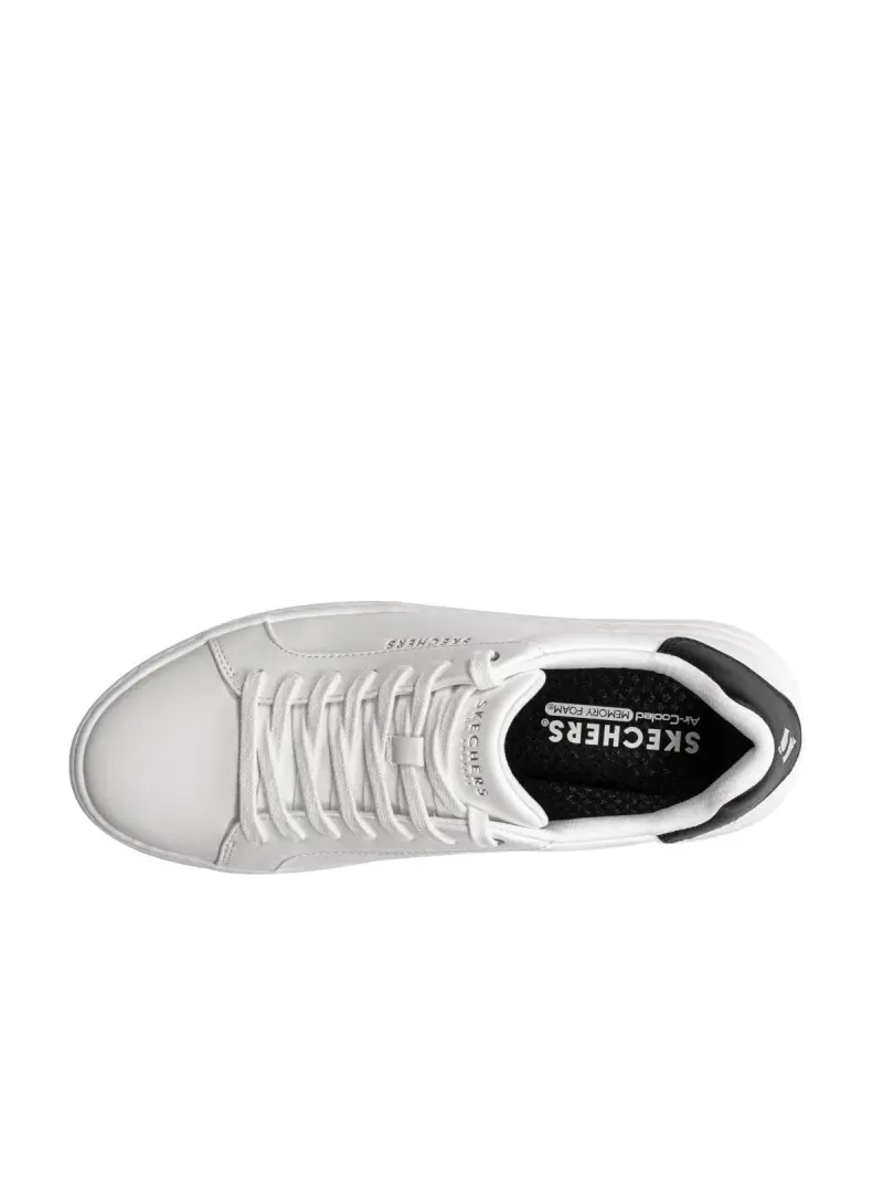 Skechers Męskie Sneakersy Court Break Suit Sneaker 183175WHT Biały | Sklep Monotox